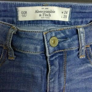 Abercrombie & Fitch Skinny Stretch Jeans 00R EUC